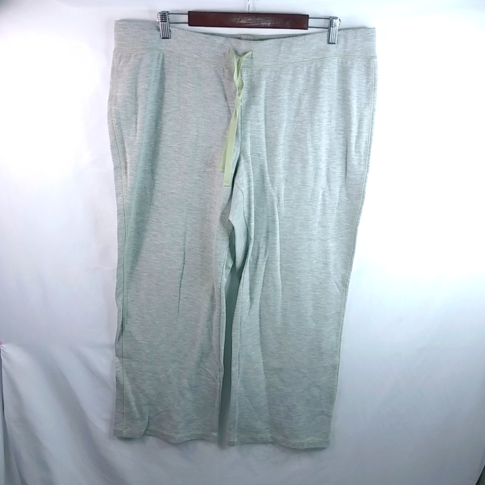 Avenue 18/20 Gray Drawstring Sweat Pants Plus